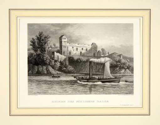 Obraz pod tytułem "Ruinen des Schlosses Balga "
