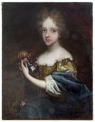 Obraz pod tytułem "Portret Charlotty Krystyny (1678-89)"