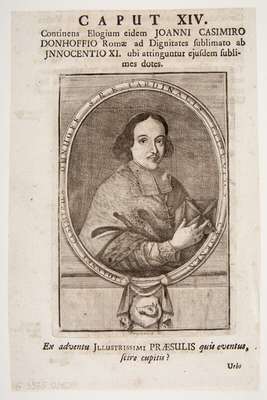 Obraz pod tytułem "Portret Jana Kazimierza Doenhoffa (1649-1697)"