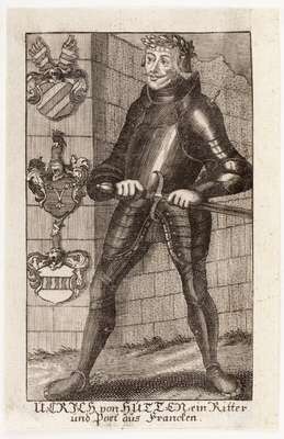 Obraz pod tytułem "Portret Ulricha von Hutten (21.04.1488 - 29.08.1523)"