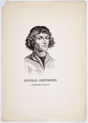 Obraz pod tytułem "Portret Mikołaja Kopernika (1473-1543)"