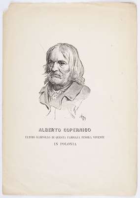 Obraz pod tytułem "Portret Alberta Kopernika"