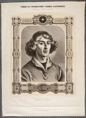 Obraz pod tytułem "Portret Mikołaja Kopernika (1473-1543)"