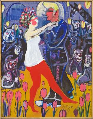 Obraz pod tytułem "Tango pani dyrektor w Bielsku"