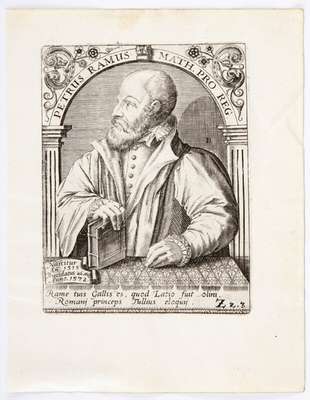 Obraz pod tytułem "Portret Petrusa Ramusa (1515-1572)"