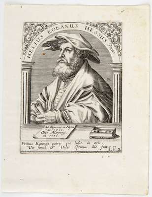 Obraz pod tytułem "Portret Heliusa Eobanusa Hessusa (1488-1540)"