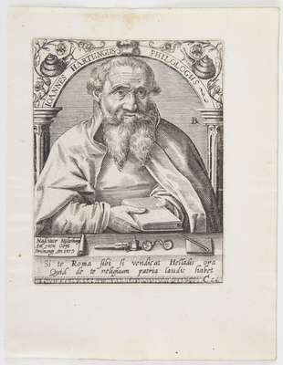 Obraz pod tytułem "Portret Johannesa Hartunga (1505-1579)"