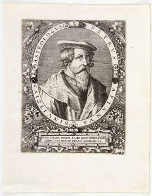 Obraz pod tytułem "Portret Petrusa Apiana (Apianusa; 1495-1552)"