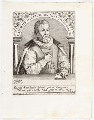 Obraz pod tytułem "Portret Karola Utenhove (1536-166)"