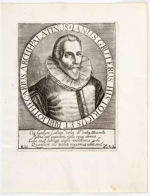 Obraz pod tytułem "Portret Jana Grutera (1560-1627)"