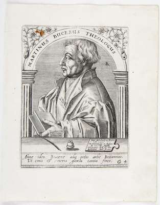 Obraz pod tytułem "Portret Martina Bucera (1491-1551)"