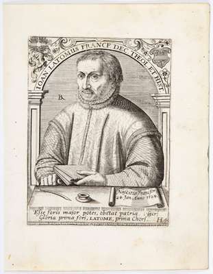 Obraz pod tytułem "Portret Johannesa Latomusa (1524-1600)"