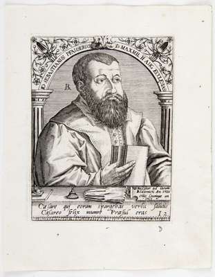 Obraz pod tytułem "Portret Johanna Sebastiana Pfausera (1520-1569)"