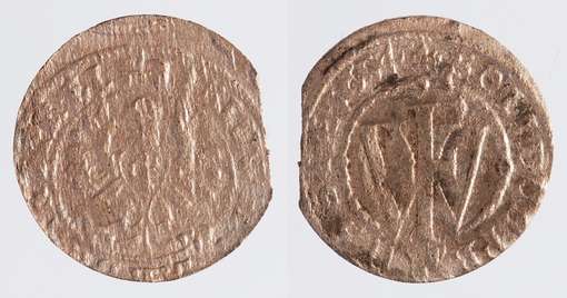 Obraz pod tytułem "moneta - szeląg"