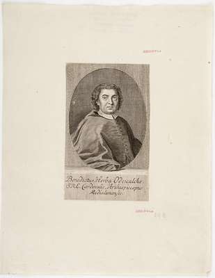 Obraz pod tytułem "Portret Benedetto Erba Odescalchi (1679-1740)"
