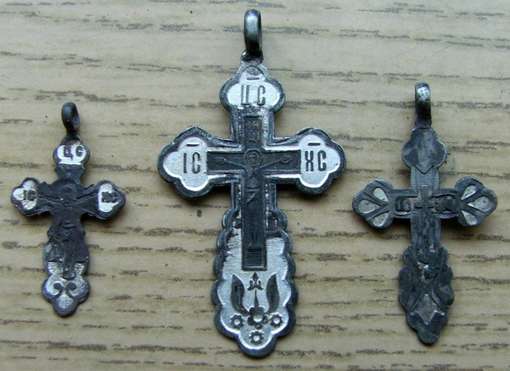 Obraz pod tytułem "Krzyżyki prawosławne"