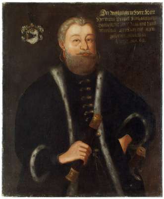Obraz pod tytułem "Portret Hermana Doenhoffa (1583–1651) "
