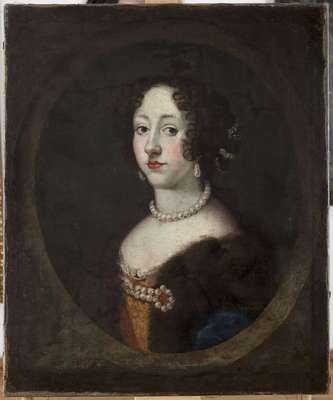 Obraz pod tytułem "Portret Katarzyny Franciszki Doenhoff (ok. 1635–1695) z domu Bessen"