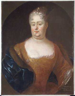 Obraz pod tytułem "Portret Amalii Luizy Doenhoff (22 V 1686–23 IX 1757) "