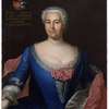 Portret Albertyny von Tettau (22.04.1715–11.03.1764)/>