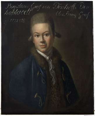 Obraz pod tytułem "Portret Karola Ludwika Fryderyka Bogusława Doenhoffa "