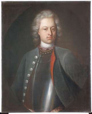Obraz pod tytułem "Portret Aleksandra Henryka Doenhoffa (9.02.1683–9.10.1742) "