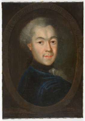 Obraz pod tytułem "Portret Karola Otto Krystiana Doenhoffa"