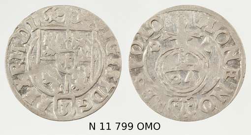 Obraz pod tytułem "moneta - półtorak koronny"