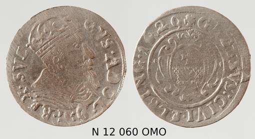 Obraz pod tytułem "moneta - grosz elbląski"