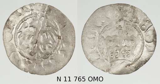 Obraz pod tytułem "moneta - półgrosz koronny"